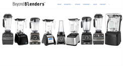 Desktop Screenshot of beyondblenders.com